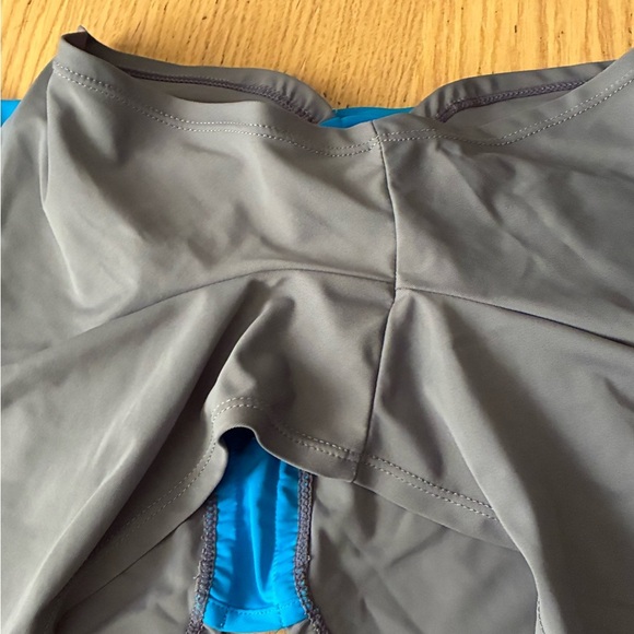 Free Country Women's Swim Shorts in Gray and Blue L - Picture 7 of 11